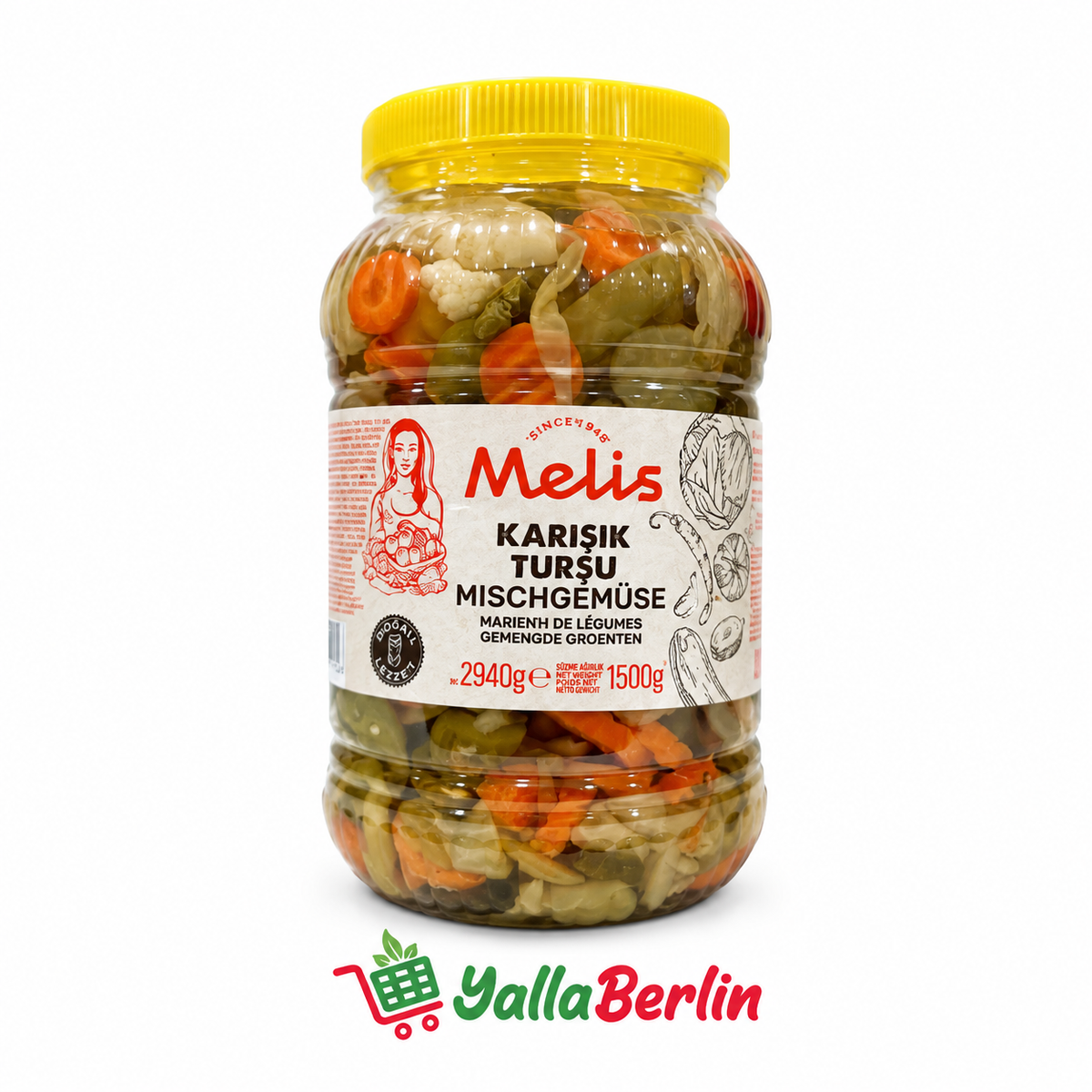 Melis Mix Tursu Eingelegt 3.000kg