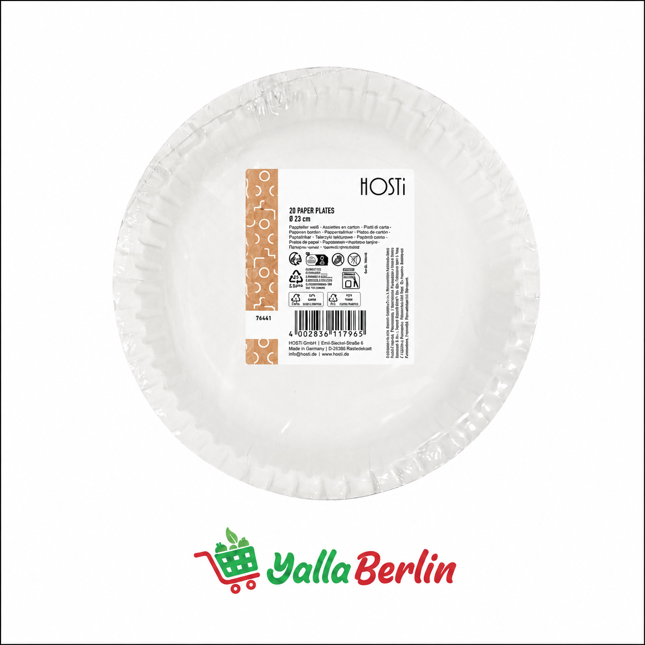 Karton Teller  20stk