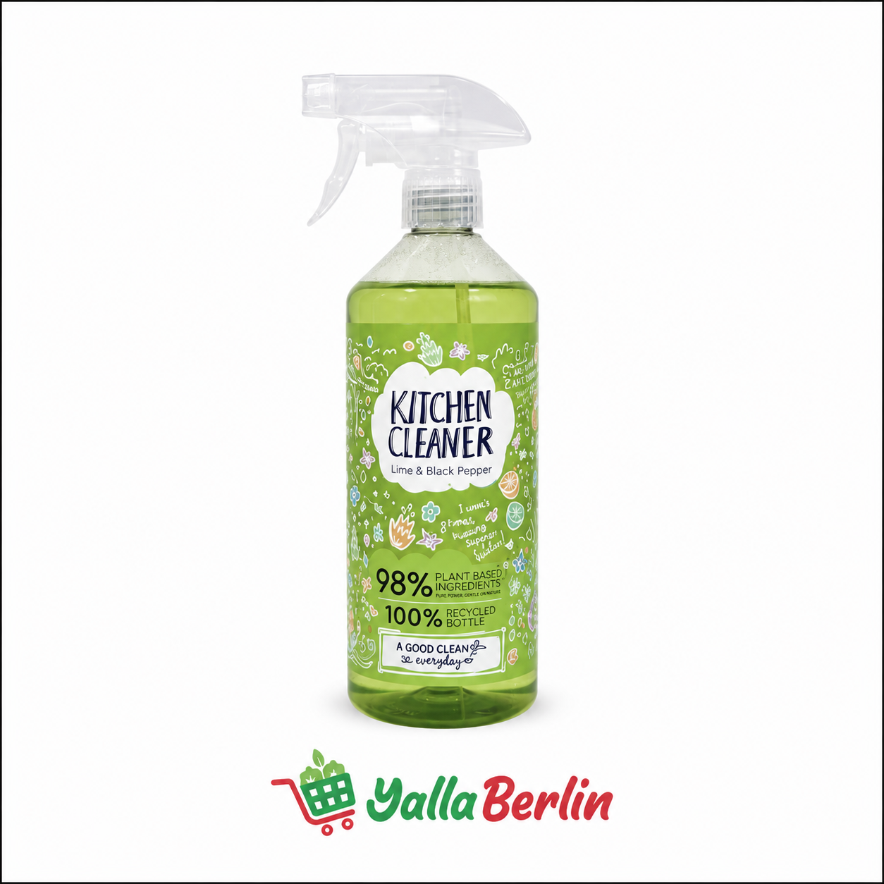 Küchenreiniger Limette
& Schwarzer Pfeffer