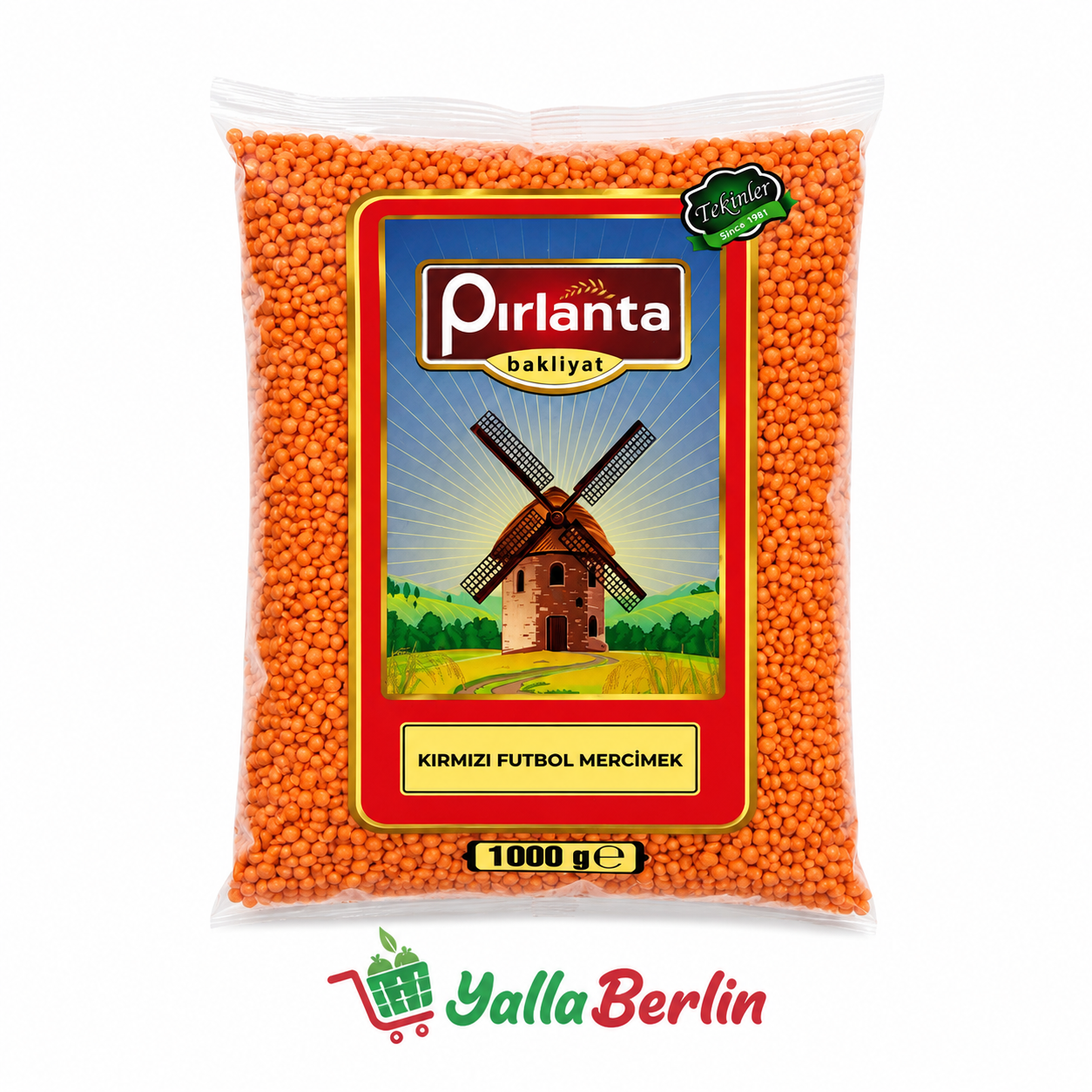 PIRLANTA Rote Linsen 1000gr