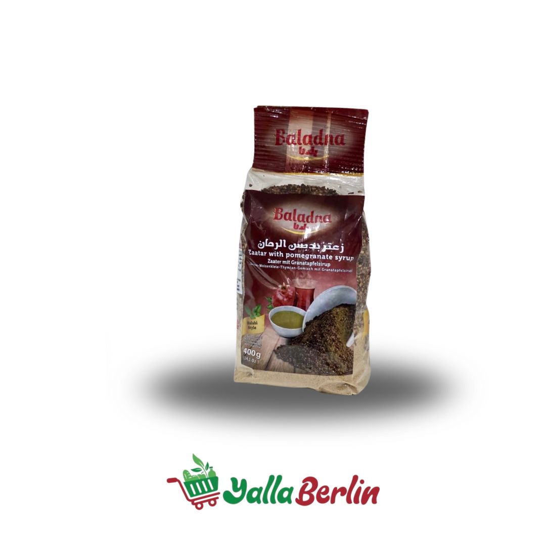 Baladna Zaatar mit Granatapfelsirup 400 gr