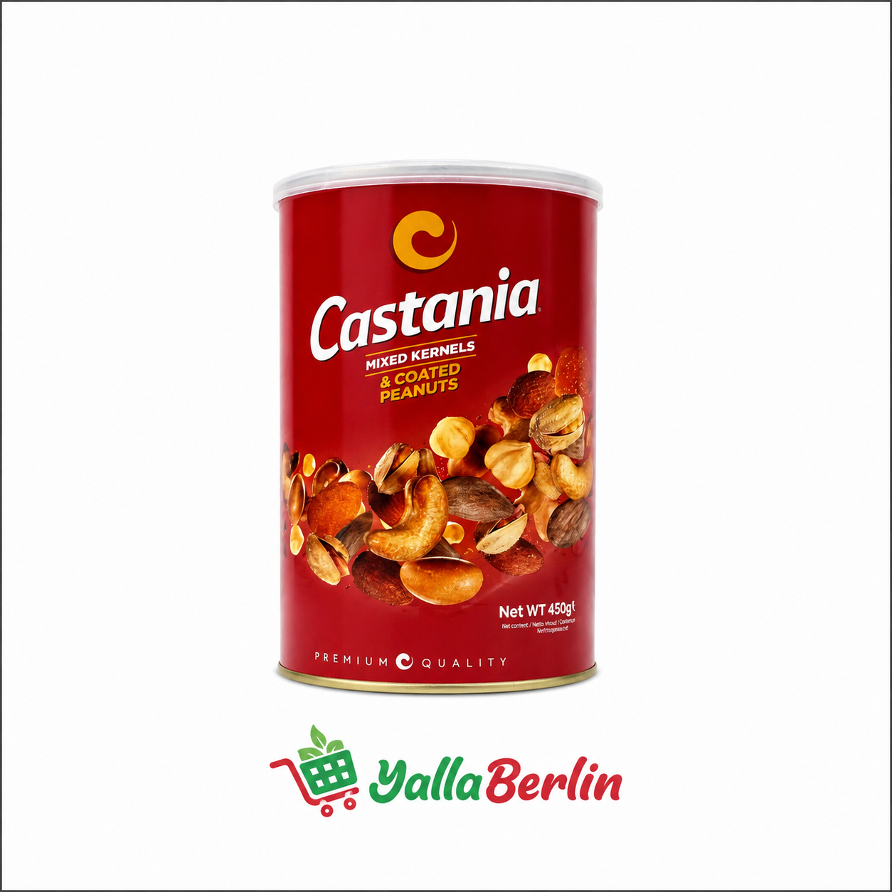 CASTANIA gemischte Nüsse 450