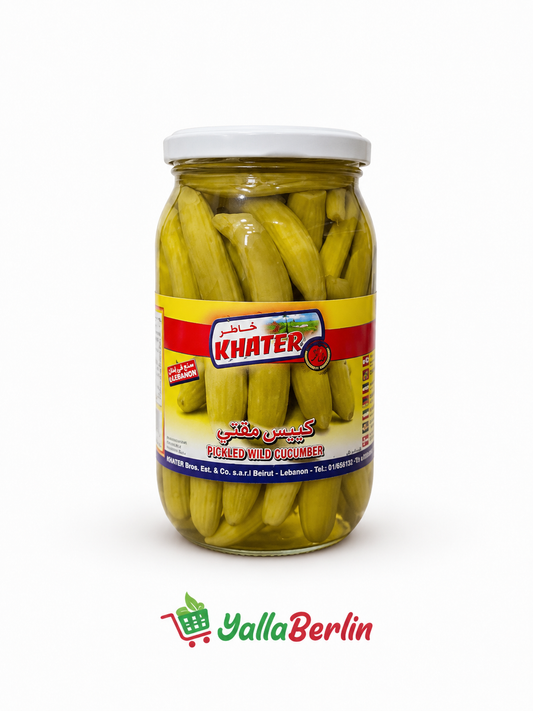 khater Eingelegte Wildgurken 800gr (10/2026)