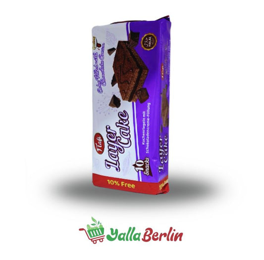 Flafi Schichtkuchen mit Schokoladencreme – 10 Snacks