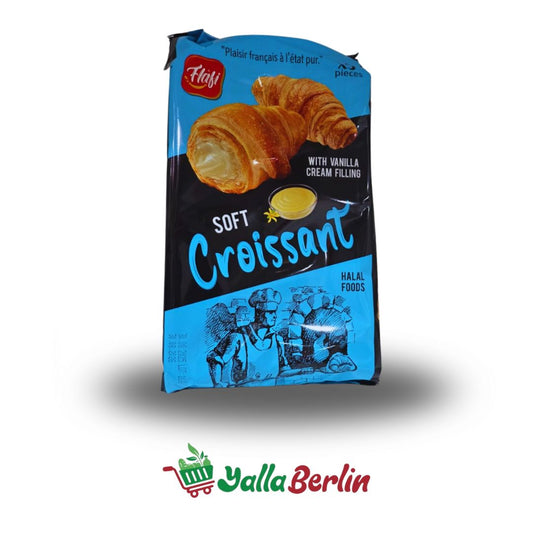 Flafi Soft Croissant mit Vanillecreme-Füllung – 5 Stück