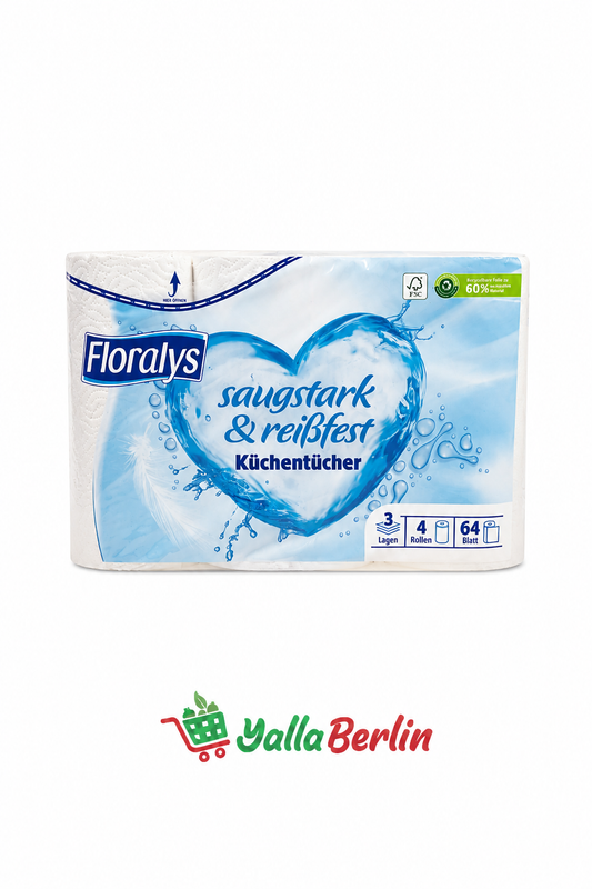 Floralys Küchentücher (4 rollen )