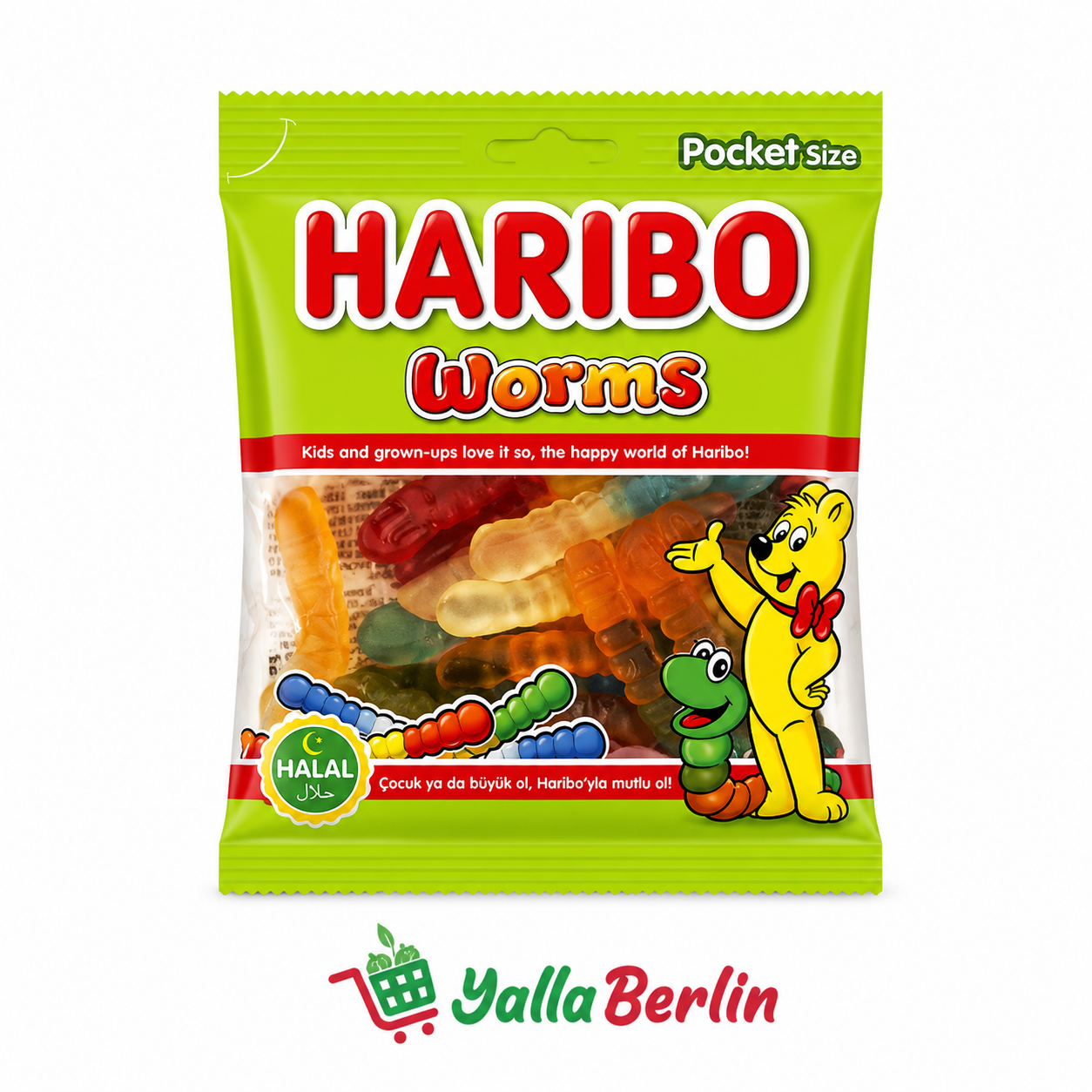 Helal HARIBO Würmer 100g