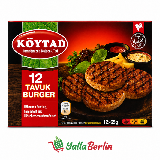 KÖYTAD TAVUK BURGER12×65gr