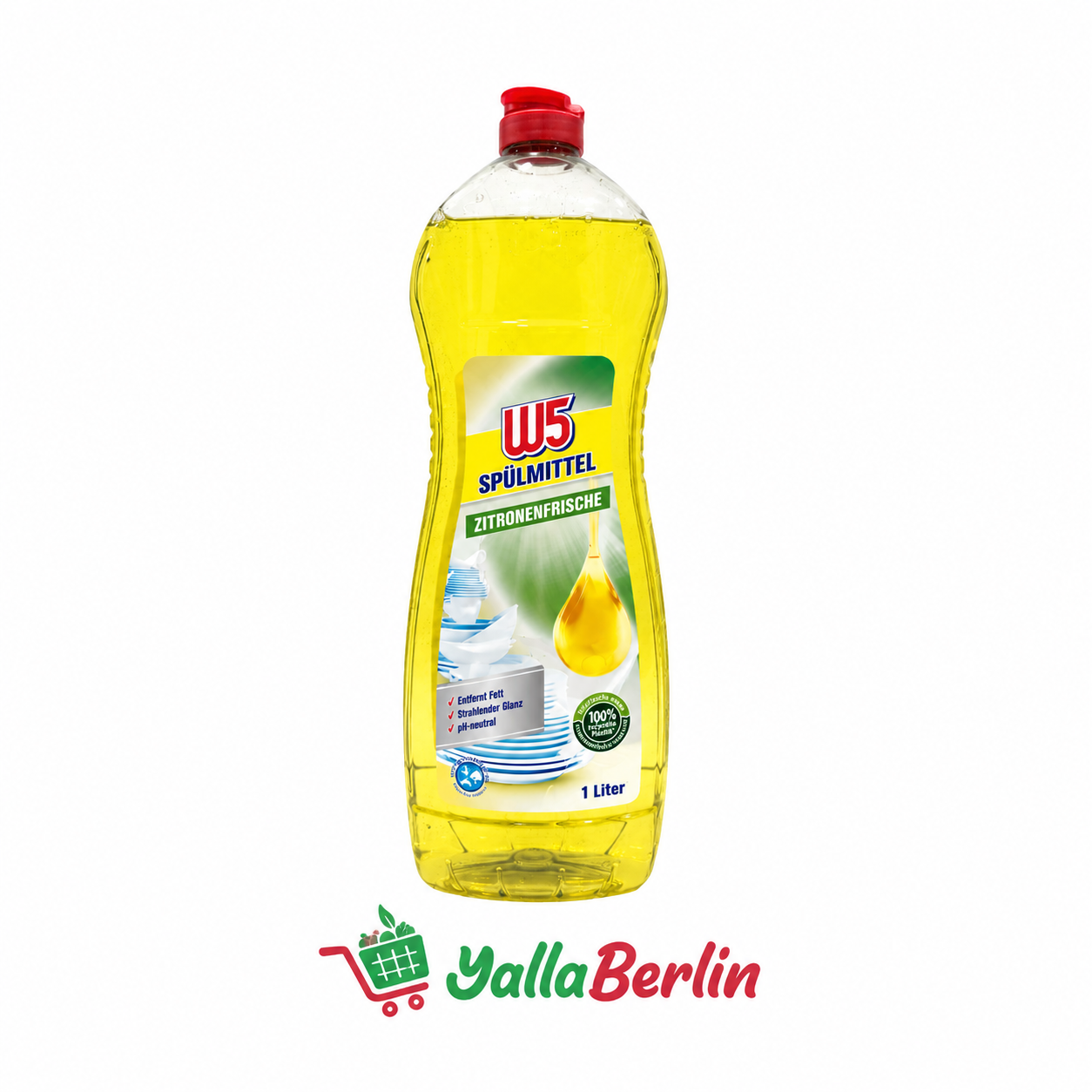 W5 SPÜLMITTEL ZITRONENFRISCHE 1L