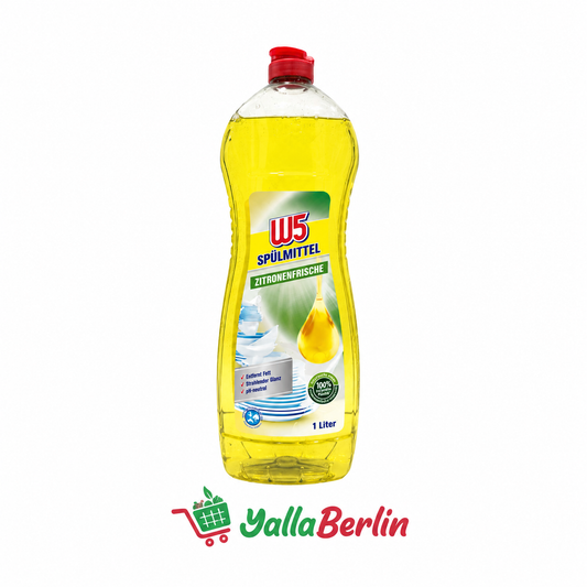 W5 SPÜLMITTEL ZITRONENFRISCHE 1L